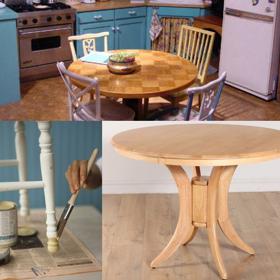 4. Volte dřevo. Moničin byt může působit přesyceně kvůli množství serepetiček i barevných prvků. Většinou to jsou ale jen detaily. Klíčové kusy nábytku držte v odstínech dřeva a stylu podlahy, aby se netloukly se svítivou výmalbou. Seriálový byt vyzařuje estetiku 70. let, takže se nebojte prvorepublikových komod nakombinovaných s židlemi a stoly s vůní Provence.