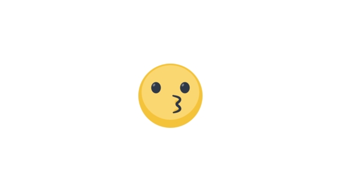 5. Smajlík s našpulenými ústy. Co jsme si mysleli, že znamená: Polibek. Význam: Kromě pusy i pískání, vyfukování vzduchu nebo nevinný výraz typu „já jsem nic neprovedl“.