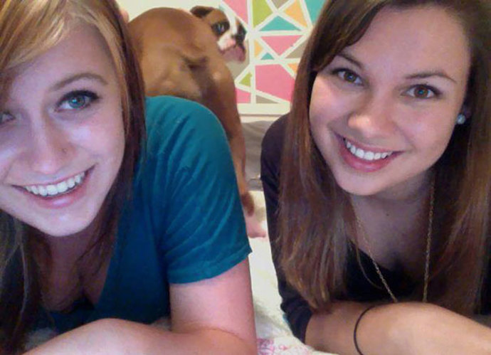 Holky si udělaly selfie...