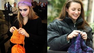 Blahodárným účinkům pletení podlehly i modelka Cara Delevigne a herečka Kristin Davis.