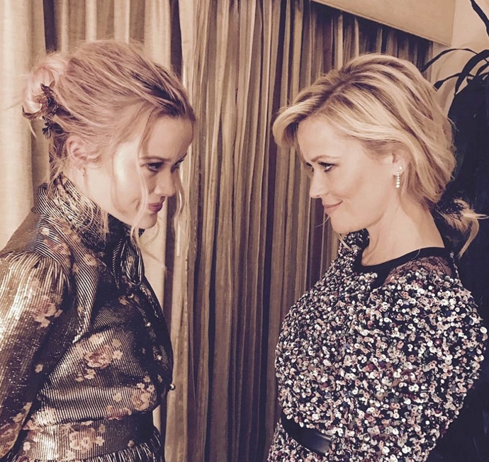1. Reese Witherspoon (41) se svou dcerou Avou Phillippe (17).