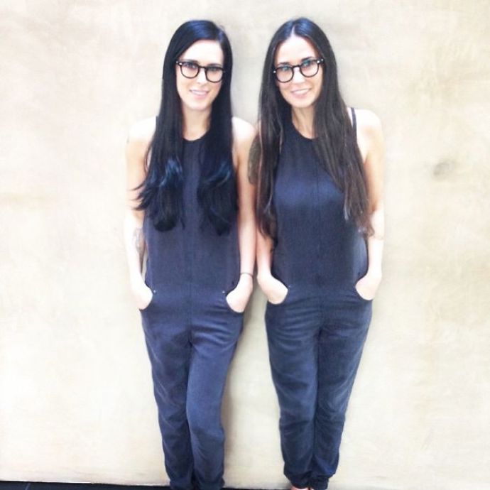 5. Demi Moore (54) se svou dcerou Rumer (29).