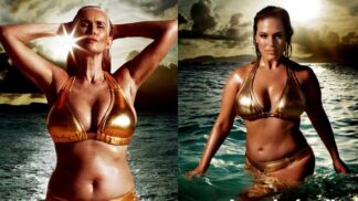 Plnoštíhlost je v plavkách sexy, vzkazuje firma Swimsuits for All, jejíž kampaň se objevila v časopisu Sports Illustrated.