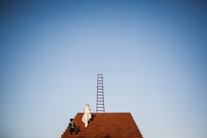 Kategorie Bride and Groom Portraits (Portrét nevěsty a ženicha), 1. místo: Marienna Garcia-Gallo, Madrid, Španělsko.
