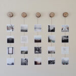 2. Na dřevěných špalíčcích.