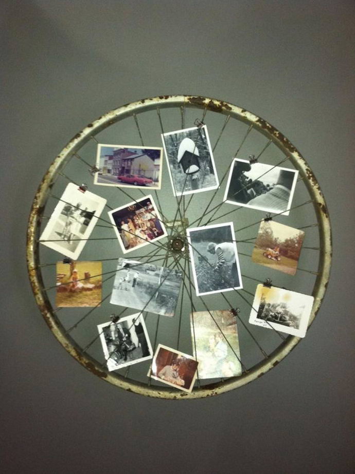 3. Ve starém cyklistickém kole.