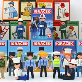 Věděli jste, že celkem bylo panáčků znázorňujících nějaké povolání dvaapadesát?