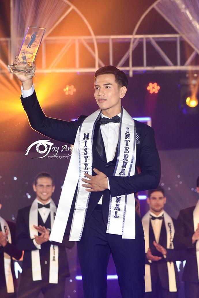 Vítěz letošního ročníku Mister International.
