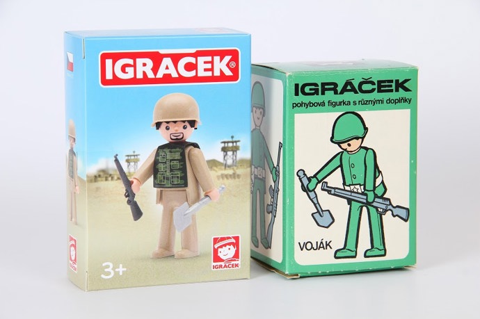 Voják - starý a nový Igráček