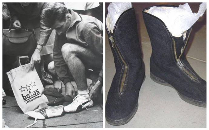 Botasky, důchodky a galoše.