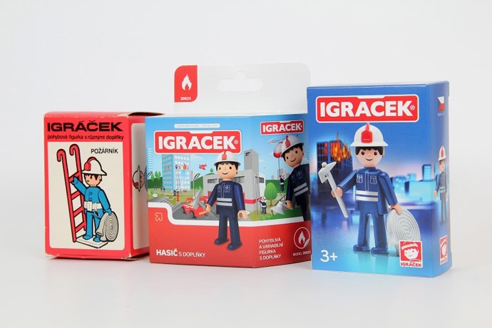 Hasič - všechny tři verze