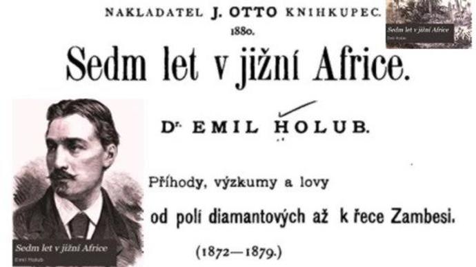 Holubova kniha Sedm let v jižní Africe.