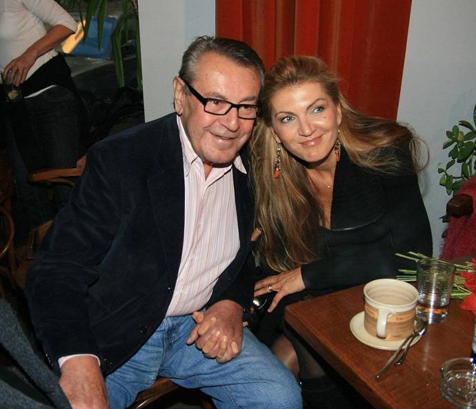 Forman se svou manželkou Martinou