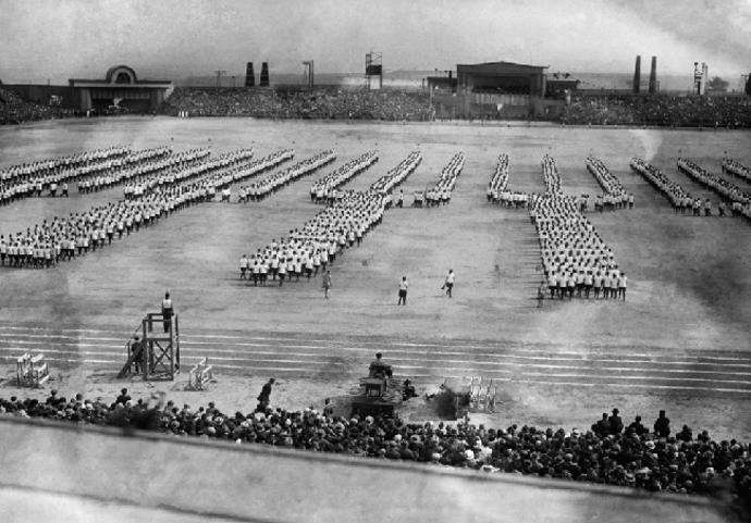 Druhá dělnická olympiáda 1927.