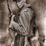 Luboš si stoupl před objektiv známého fotografa Milana Junka.