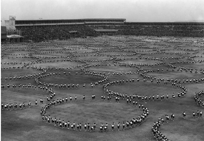 Všesokolský slet v roce 1938.