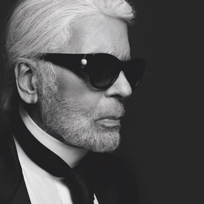 Karl Lagerfeld byl vždy dokonale upravený a elegantní