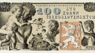 Sto korun československých.