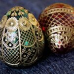 Vajíčka malovaná nejrůznějšími metodami.