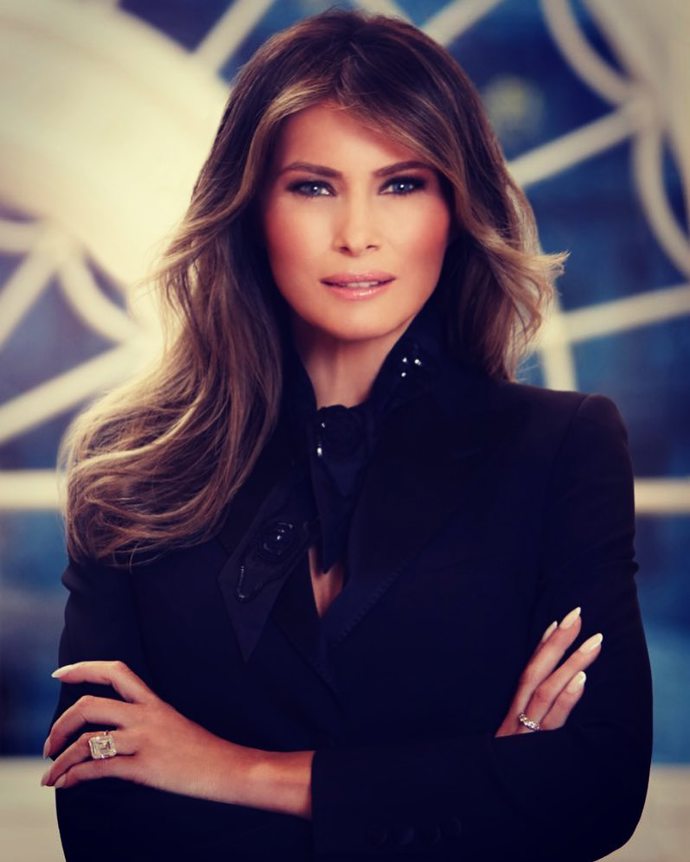 Melania Trump je krásná žena