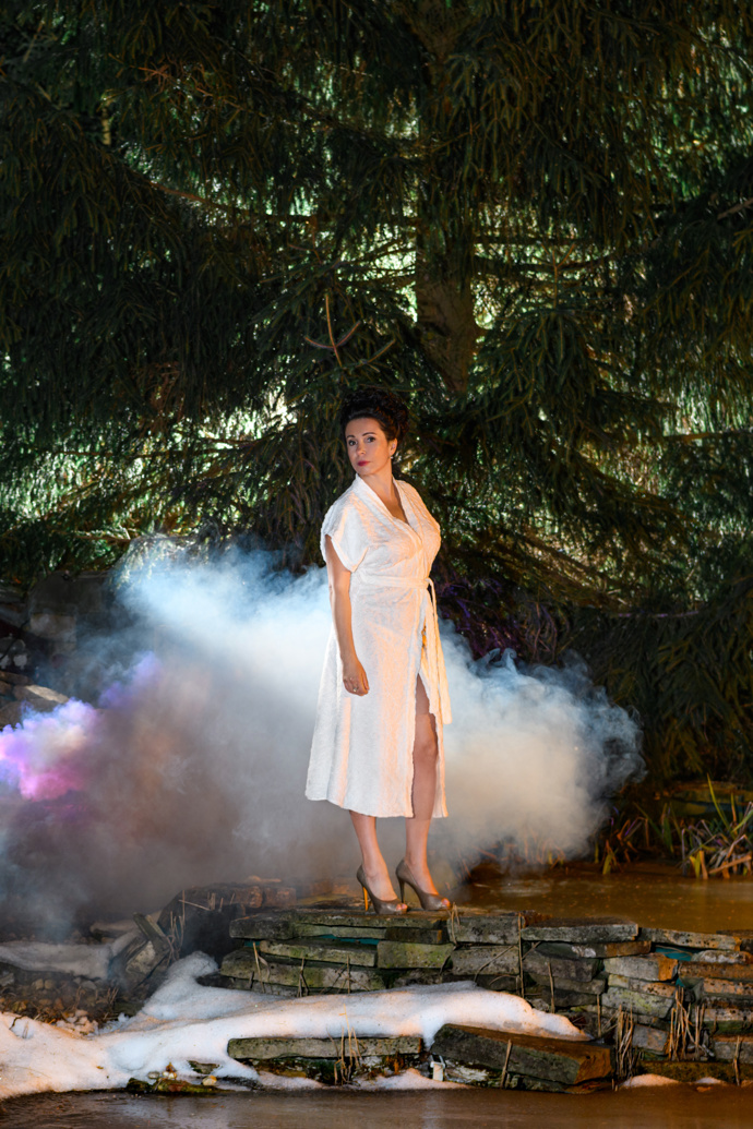 Nela Boudová se projde po přehlídkovém mole