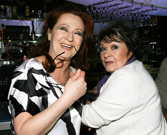 Legendární herečky Simona Stašová a Jiřina Bohdalová - dcera s matkou