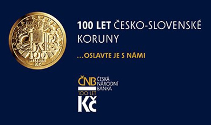 100 let Česko-slovenské koruny.