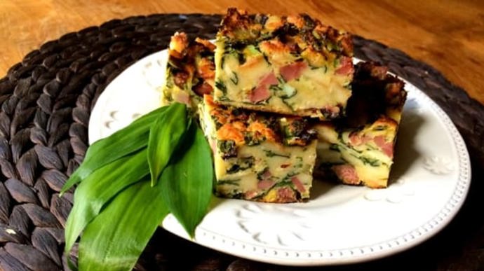 Velikonoční nádivka z medvědího česneku je dokonalá záležitost