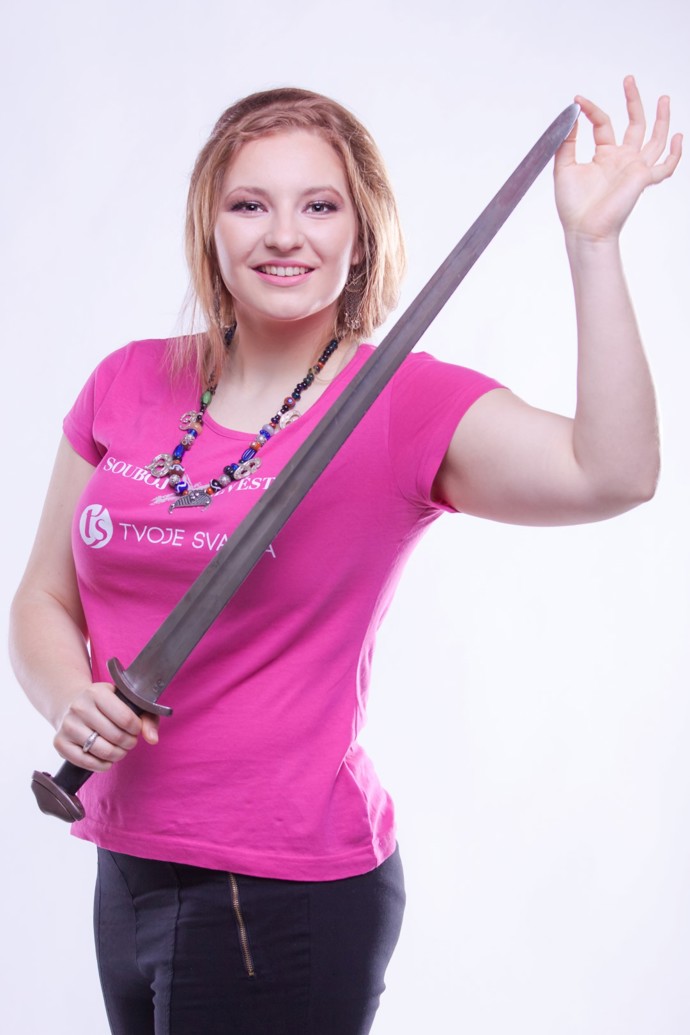 Soutěžící Marie S., nevěsta č. 3.