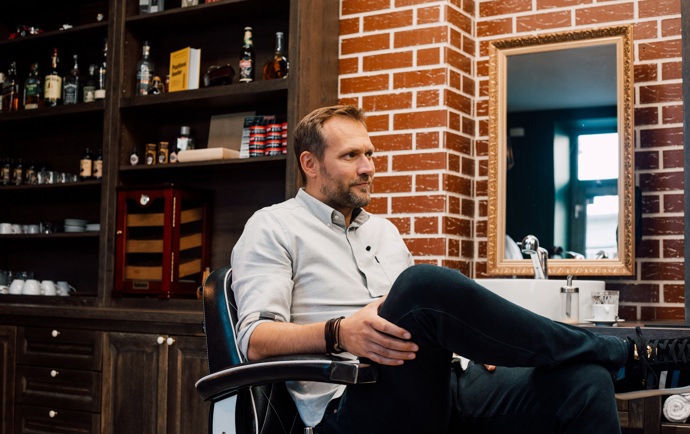 Moderátor a organizátor zápasů MMA Ondřej Novotný