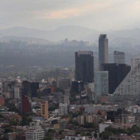 Špína v Mexico City.