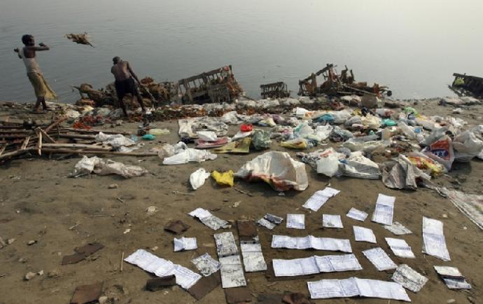 Takováhle špína není na plážích ničím výjimečným.