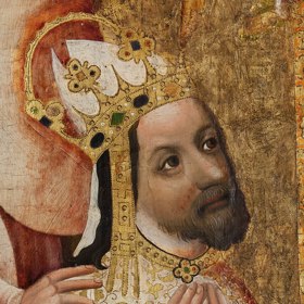 Portrét panovníka a zakladatele Karlštejna Karla IV.