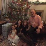 Petr Janda s rodinou o Vánocích