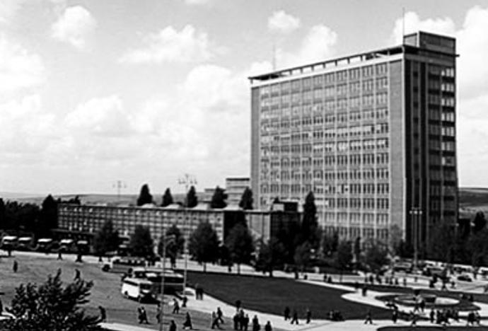 Továrna Baťa roku 1939