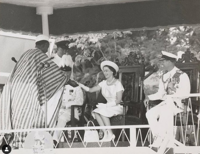 Rok 1961 - na návštěvě Gambie.