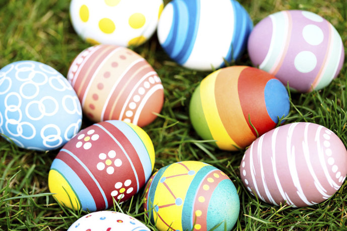 Na velikonoční vajíčka radost pohledět