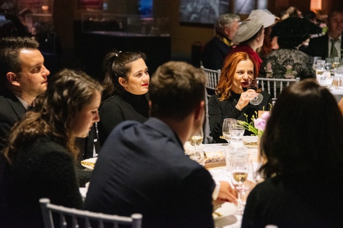 Poslední večeře na Titaniku.