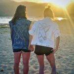 Bára s Evou ve svých nových džískách