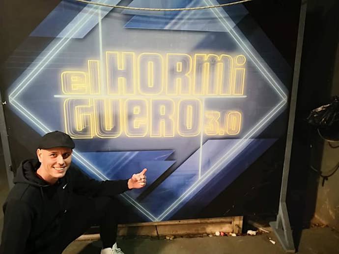 Světlomalíř zazářil i ve španělské show.