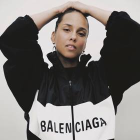 Alicia Keys si ráda zaběhá značkově oblečená.