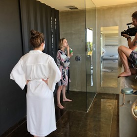 Natáčení probíhalo na Bali a na Lomboku