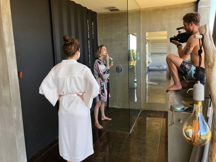 Natáčení probíhalo na Bali a na Lomboku