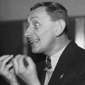 Vlasta Burian byl před válkou oblíbeným hercem.