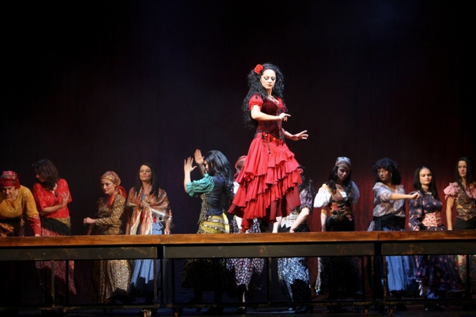 V zatím posledním muzikálu Carmen, která se hraje už od roku 2008