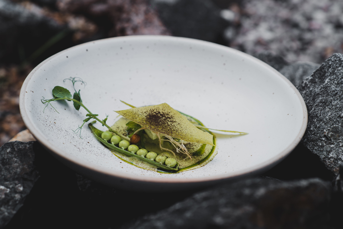 Hrášek je tradiční jarní zeleninou.