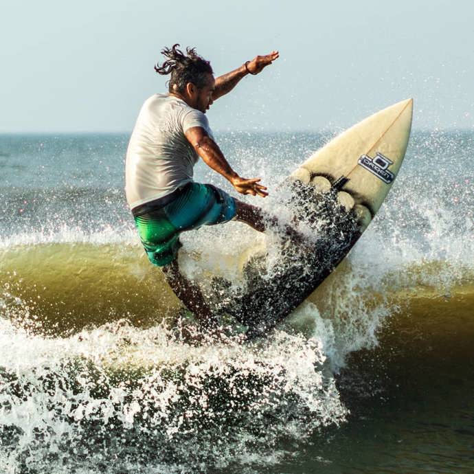 Kde najdete nejvíc surfařů na jednom místě?