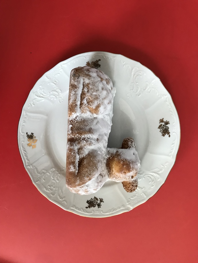 Za vzhled od nás beránek, stejně jako většina obdržel známku 1. zaujal nás jiný, pěkný tvar, vůbec nevadilo, že je jen pocukrovaný.