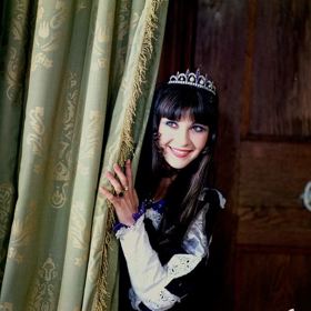 Jako princezna Xénie v seriálu Arabela. Byla jednou z nejkrásnějších českých hereček.