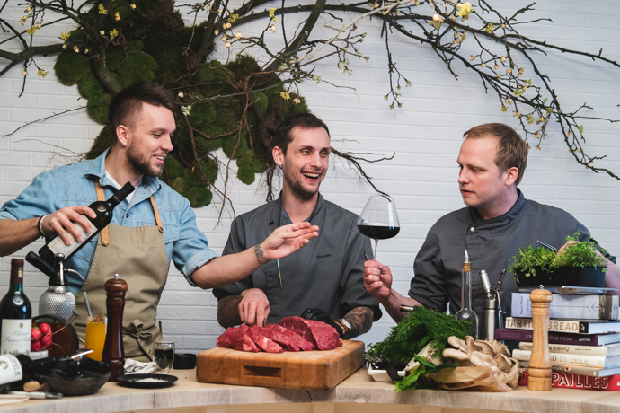 Kuchaři z restaurace Benjamin si po profesní stránce velmi rozumí a jejich souznění je na jídle znát.